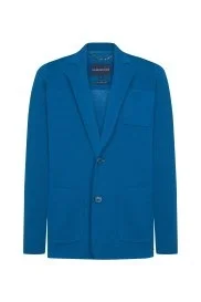 Hemington - Extrafine Merino Triko Blazer Yeşil Ceket Hemington - Extrafine Merino Triko Blazer Yeşil Ceket