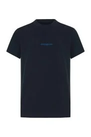 Hemington - Hemington Logolu Bisiklet Yaka Lacivert T-Shirt