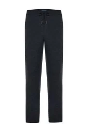 Hemington - İtalyan Yün Bağcık Detaylı Siyah Relax Pantolon Hemington - İtalyan Yün Bağcık Detaylı Siyah Relax Pantolon