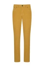 Hemington - Kadife Sarı 5 Cep Pantolon