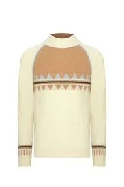 Hemington - Kaşmir Karışım Yarım Balıkçı Yaka Ekru Kazak Hemington - Kaşmir Karışım Yarım Balıkçı Yaka Ekru Kazak