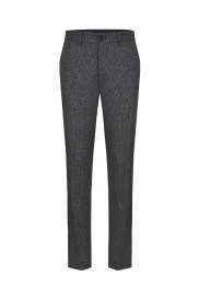 Hemington - Kaşmir Yün Gri Chino Flanel Pantolon