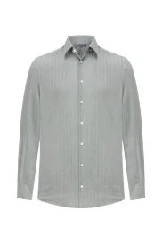 Hemington - Kaşmirli Gizli Düğme Açık Gri Business Gömlek Hemington - Kaşmirli Gizli Düğme Açık Gri Business Gömlek
