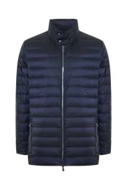 Hemington - Kaz Tüyü Dolgulu Lacivert İnce Spor Mont