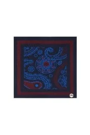 Hemington - Lacivert Desen Örgü Cep Mendili Hemington - Lacivert Desen Örgü Cep Mendili