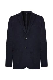Hemington - Lyocell Kumaş Lacivert Blazer Ceket Hemington - Lyocell Kumaş Lacivert Blazer Ceket