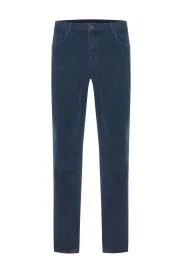 Hemington - Pamuk Karışım 5 Cep Lacivert Kadife Pantolon