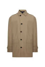 Pamuk Karışım Kum Rengi Trençkot