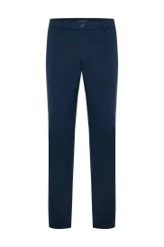 Pamuklu Lacivert Regular Fit Chino Pantolon