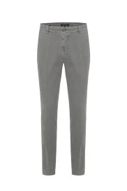 Pamuklu Orta Gri Regular Fit Chino Pantolon