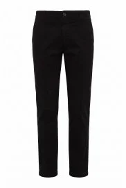 Pamuklu Siyah Regular Fit Chino Pantolon