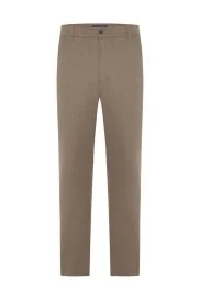 Hemington - Pamuk Kaşmir Karışım Camel Chino Pantolon