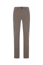 Hemington - Pamuk Yün Karışım Kahverengi Chino Pantolon Hemington - Pamuk Yün Karışım Kahverengi Chino Pantolon
