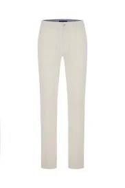 Hemington - Pamuk Yün Karışım Krem Rengi Chino Pantolon Hemington - Pamuk Yün Karışım Krem Rengi Chino Pantolon
