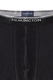 Hemington - Pamuklu Siyah Boxer