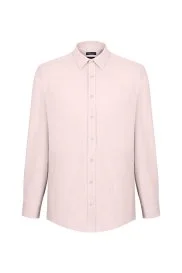 Hemington - Saf Pamuk Pembe Gömlek