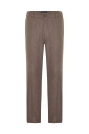 Hemington - Saf Kaşmir Tütün Rengi Chino Flanel Pantolon