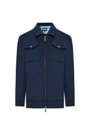 Hemington - Saf Pamuk Lacivert Çocuk Spor Ceket