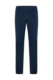 Hemington - Saf Pamuk Lacivert Regular Fit Chino Pantolon