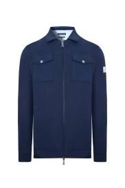 Hemington - Saf Pamuk Lacivert Spor Ceket