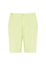 Hemington - Sarı Pamuk Chino Bermuda Şort Hemington - Sarı Pamuk Chino Bermuda Şort