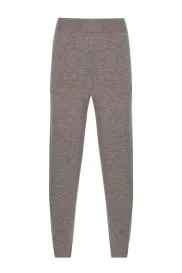 Hemington - Şerit Detaylı Bej Merino Yün Spor Triko Pantolon Hemington - Şerit Detaylı Bej Merino Yün Spor Triko Pantolon
