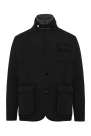 Hemington - Kaz Tüyü Dolgulu Siyah Mont