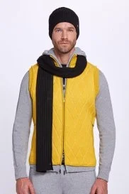 Hemington - Siyah Merino Yün Su İtici Bere