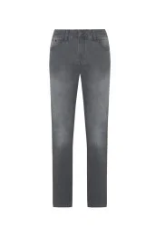 Hemington - Saf Pamuk Slim Fit Gri Denim Pantolon Hemington - Saf Pamuk Slim Fit Gri Denim Pantolon