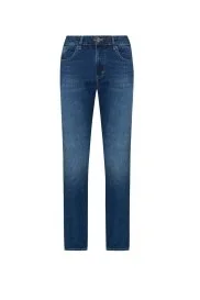 Hemington - Saf Pamuk Slim Fit Lacivert Taşlanmış Denim Pantolon Hemington - Saf Pamuk Slim Fit Lacivert Taşlanmış Denim Pantolon