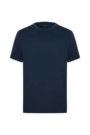 Hemington - Supima Pamuk Bisiklet Yaka Tencel Lacivert Çocuk T-Shirt Hemington - Supima Pamuk Bisiklet Yaka Tencel Lacivert Çocuk T-Shirt