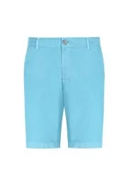 Hemington - Turkuaz Pamuk Chino Bermuda Şort