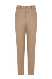 Hemington - Yün Kaşmir Camel Flanel Chino Pantolon Hemington - Yün Kaşmir Camel Flanel Chino Pantolon
