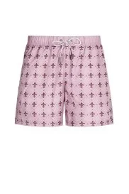 Hemington - Zambak Desen Pembe Quick Dry Mayo