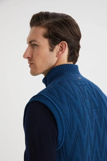 Activewear Merino Yün Yeşil Yelek