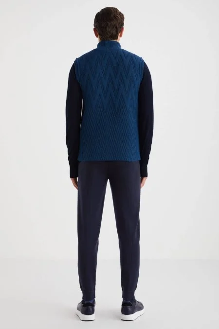 Activewear Merino Yün Yeşil Yelek