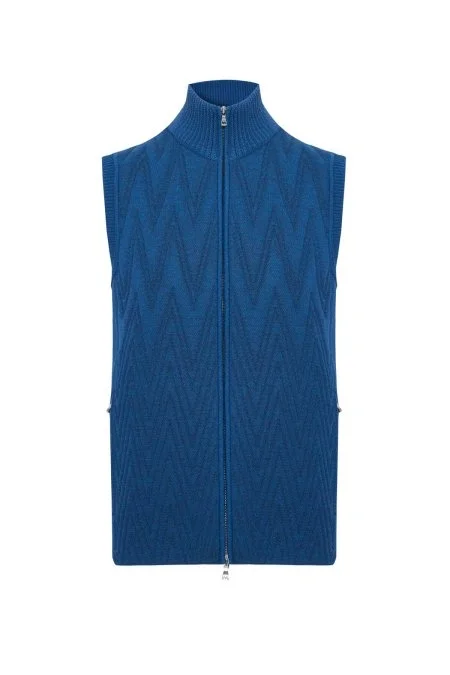 Activewear Merino Yün Yeşil Yelek