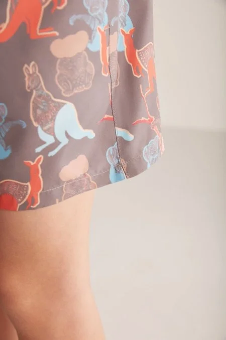 Animal Desen Quick Dry Çocuk Mayo