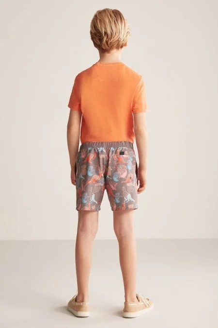 Animal Desen Quick Dry Çocuk Mayo