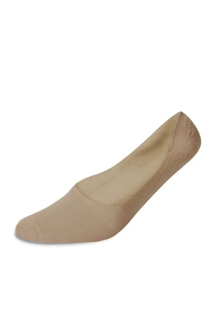 Bambu Karışımlı Camel Loafer Çorap