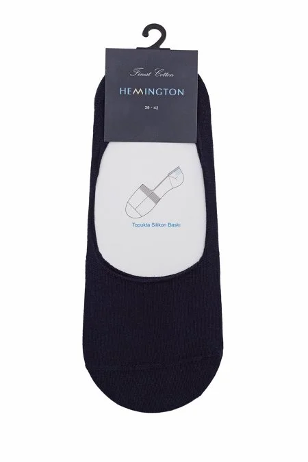 Bambu Karışımlı Lacivert Loafer Çorap