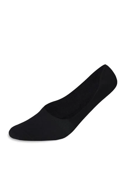 Bambu Karışımlı Siyah Loafer Çorap Bambu Karışımlı Siyah Loafer Çorap