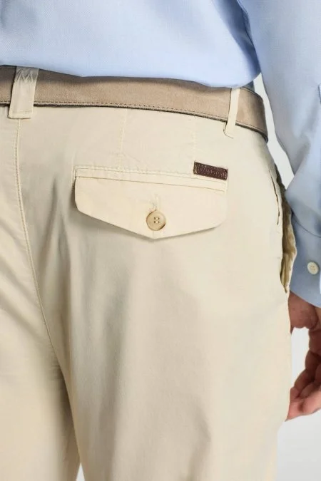 Bej Yazlık Chino Pantolon