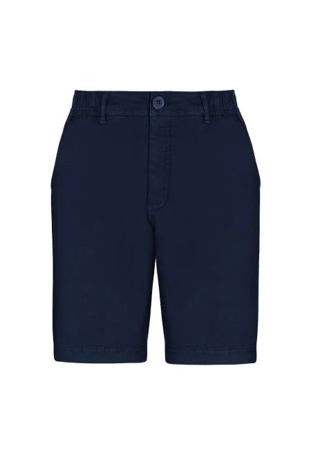 Beli Lastikli Lacivert Şort