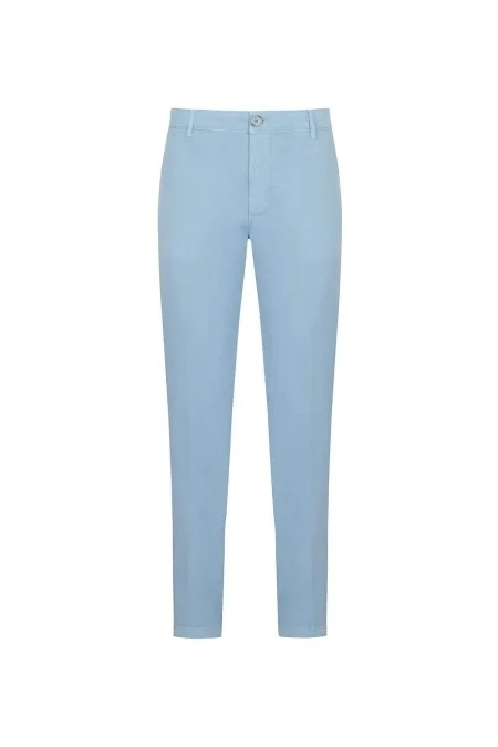 Gök Mavisi Yazlık Chino Pantolon