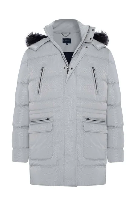 Kaz Tüyü Dolgulu Parka