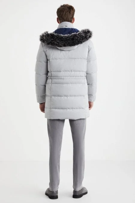 Kaz Tüyü Dolgulu Parka