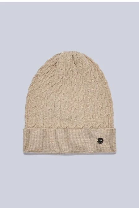 Lambswool Yün Camel Çocuk Bere