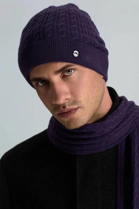 Lambswool Yün Mor Bere