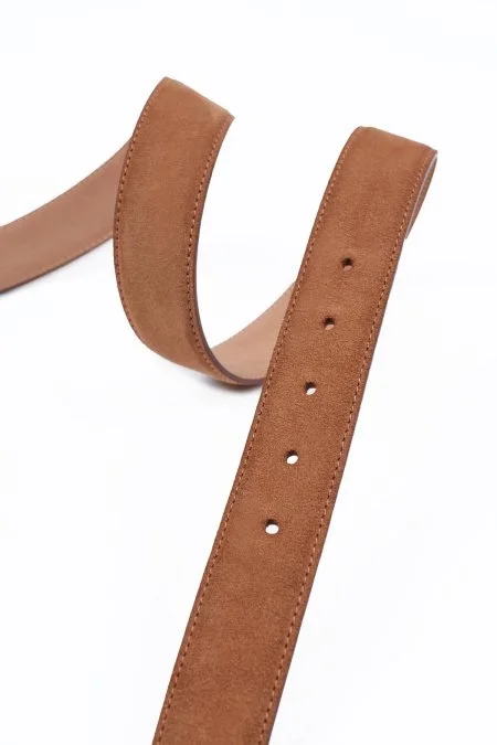 Konyak El Yapımı Süet Kemer